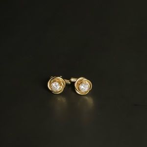 Vintage gold plated cuff links
